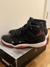 Jordan Air Jordan 11 Retro Bred Black/Red/White Men's Sneakers 378037-010 2012