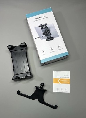 Rücksitz Tesla Tablet Handy Halter Halterung Kopfstütze Ständer 360 Grad Drehung