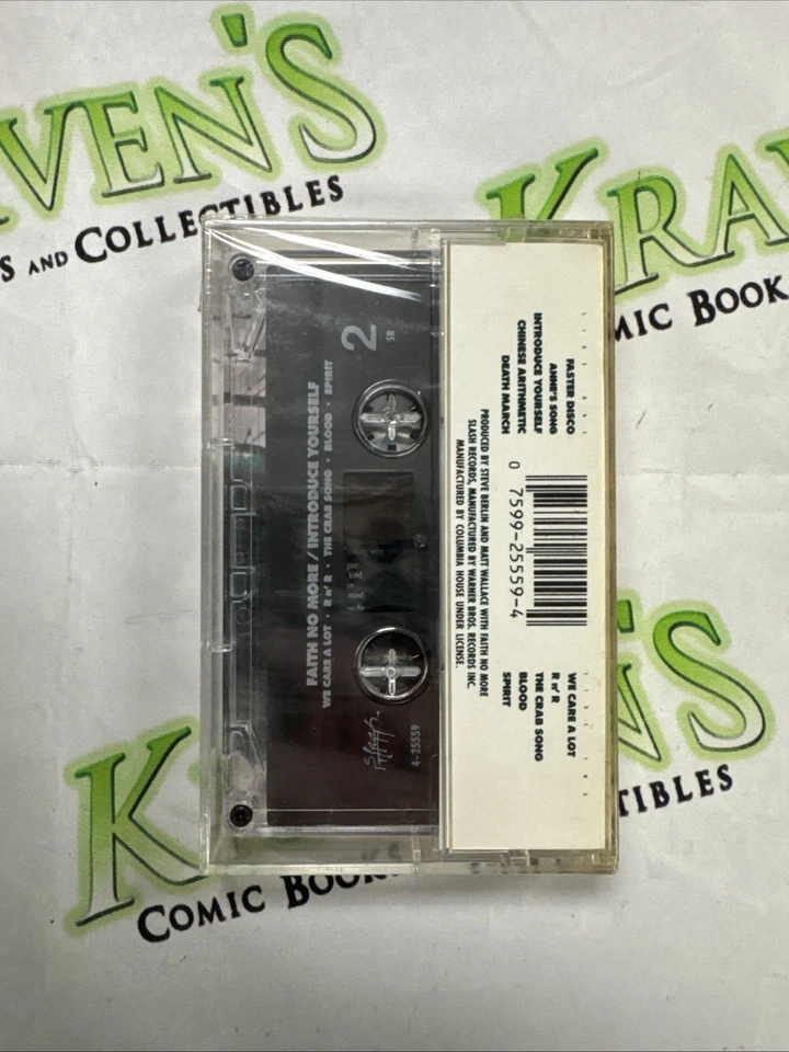 Introduce Yourself by Faith No More Cassette Tape 1987 Atlantic - Image 2 of 2