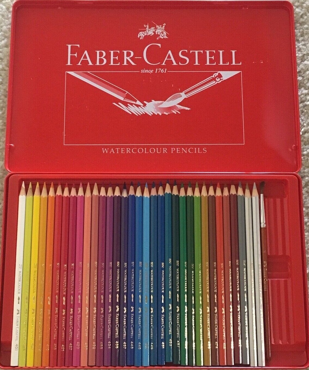 Faber-Castell watercolour Pencils 色鉛筆 Amazon.com: Faber-Castell Watercolor Pencils (24 color