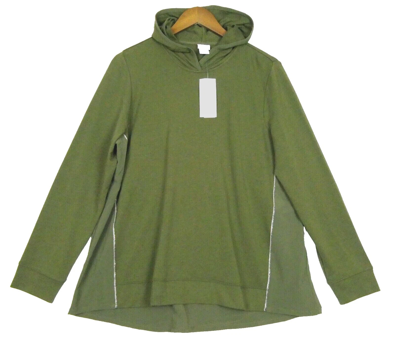 Chico's Cotton Blend Hoodies for Women