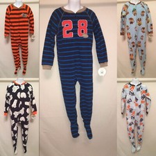 Carter's Child of mine boy's footed blanket sleeper PJ's 5T Options Inside