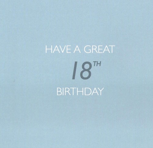 Brother 18th Birthday Card. Lovely Quality Happy 18 Birthday Card - Picture 8 of 9