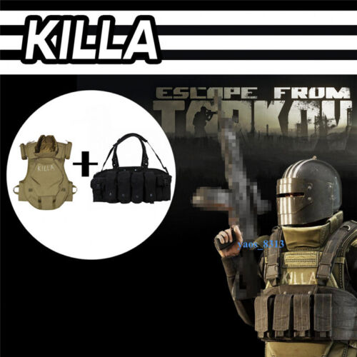 Gilet armure carrosserie Killa 6B13 Scavs avec sac à clip noir - Photo 1 sur 12