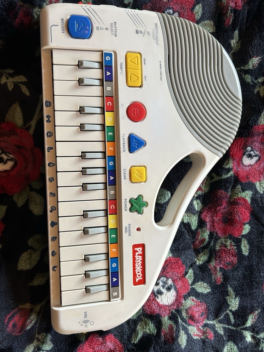 Original Vintage 1994 Playskool Kid keys Keyboard Synth Complete