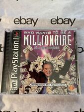 Who Wants to Be a Millionaire 2nd Edition Sony PlayStation 1 PS1 Complete Mint