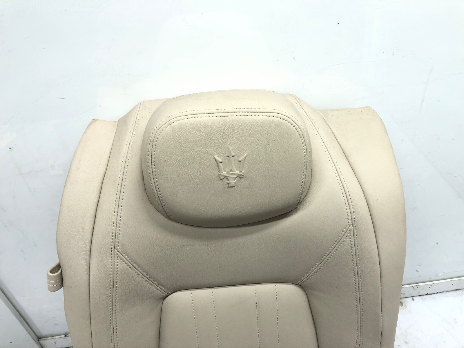 2014-2017 MASERATI GHIBLI S Q4 RIGHT PASSENGER REAR LEATHER SEAT OEM.