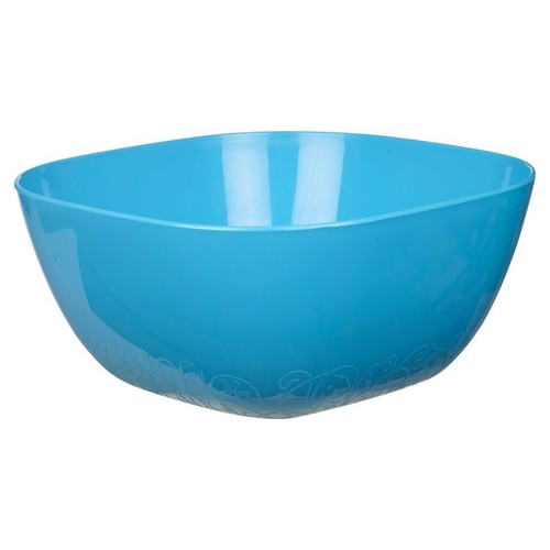 26cm Round Plastic Mixing Bowl Salad Serving Kitchen Dish Multicolored - Picture 3 of 15