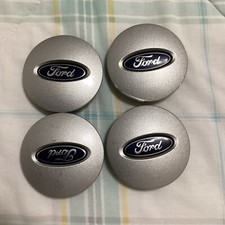 9s43-11a96-ba Ford Focus Sparkle Silver Center Hubcaps 2000 2011 Oem 2-34 Od