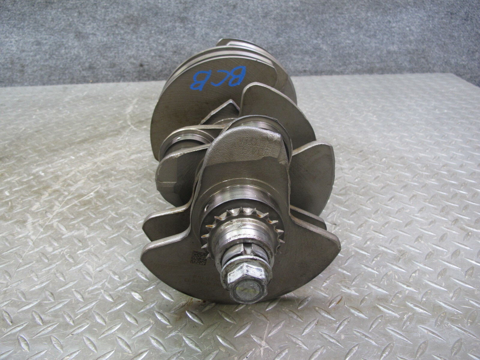 03-10 BENTLEY CONTINENTAL GTC GT FLYING SPUR 6.0L ENGINE CRANKSHAFT UNIT 37k