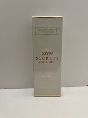 The Merchant of Venice Rosa Moceniga Body Lotion 6.8 oz / 200 ml New & Sealed