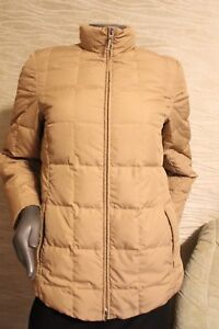 St Emile Damen Daunen Down Winter Leicht Jacke Parka Gr 36 S Beige Ebay