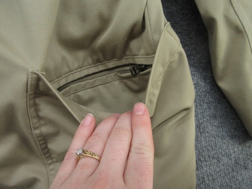 Duluth Jacket Mens Medium Beige Single Vented Long Sleeve Coat Adult M - Picture 5 of 12