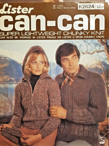 **Vintage Strickmuster**Damen/Herren KLOBIGE Jacke & Tasche**Kragen**Kapuze**