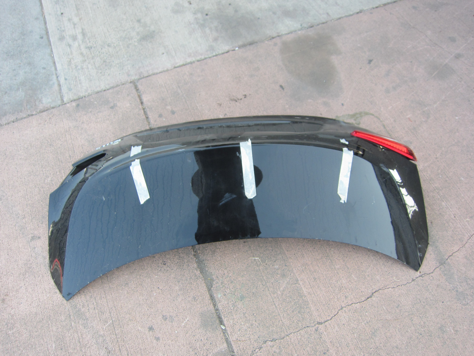 Maserati Ghibli - Trunk Lid / Deck Lid - Black - Damaged - P/N 673001730