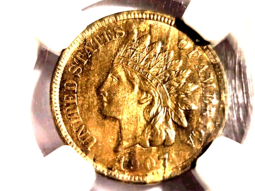 1907 indian head penny NGC