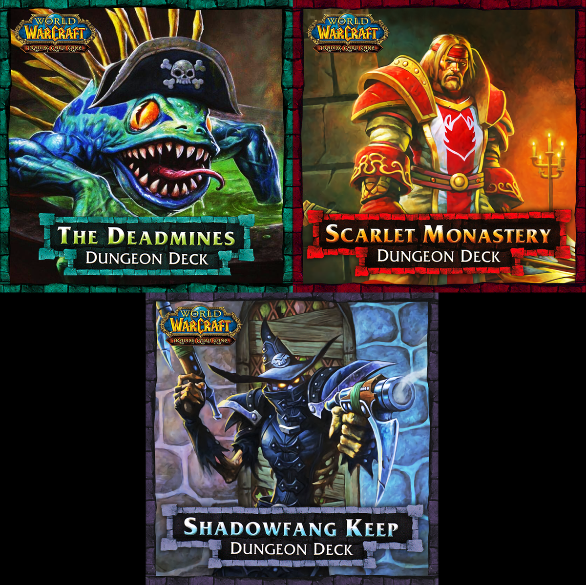 World of Warcraft WoW TCG Dungeon Deck Treasure Set CHOOSE YOUR