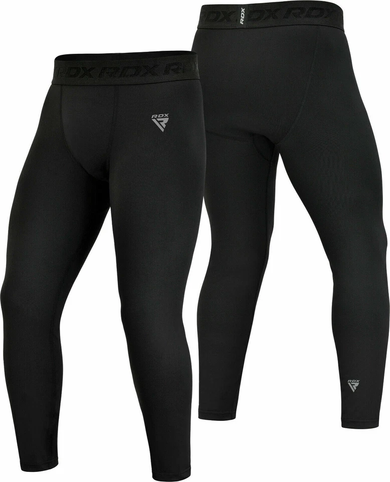 MMA Compression Trousers by RDX, Gym Equipment, Thermal Pants for Exercise - Image 4 of 4