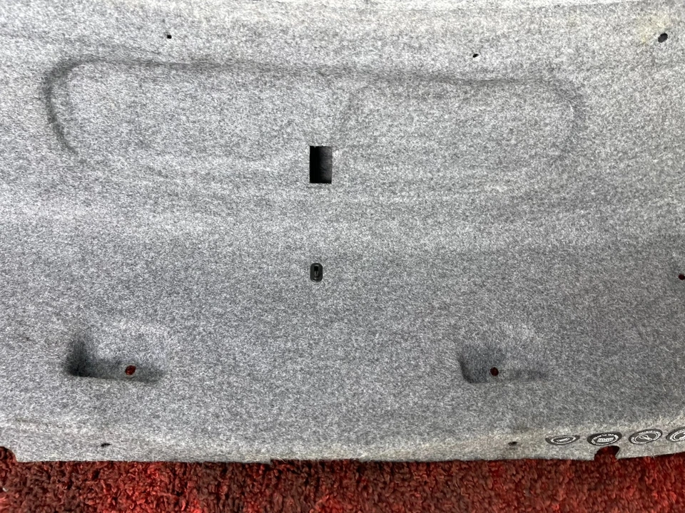 Cubierta de maletero trasero BMW 2001-2006 E46 M3 panel de ajuste OEM 67K Foto 3 de 4