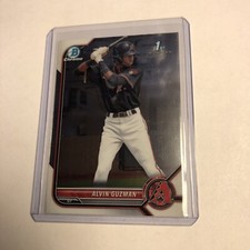 2022 Bowman Chrome 1st Bowman Alvin Guzman #BCP-18