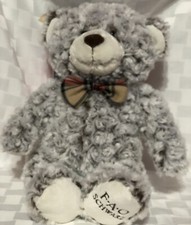 FAO Schwarz 18 Teddy Bear Plush Stuffed Animal - Bow Tie - CUTE