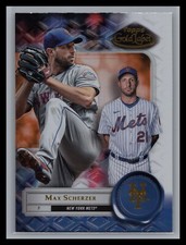 2022 Topps Gold Label #47 Max Scherzer Class 2 Base New York Mets