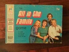 All In The Family Game Milton Bradley 1972 4206 Original Box Complete Nice 