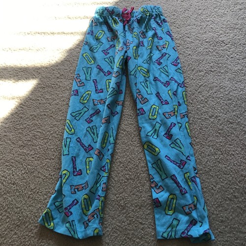 Total Girl “Love” size Medium 10/12 pair of pajamas EUC - Picture 5 of 7
