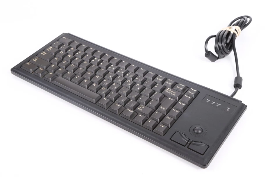 Keyboard; USB, 83 Key, Optical Trackball; (Black) (ROHS) - Image 3 of 4