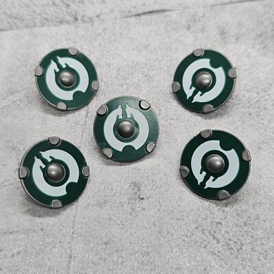 5pack Rohan Knight Shield Blocks accessory for Minifigs gb4b445 eowyn
