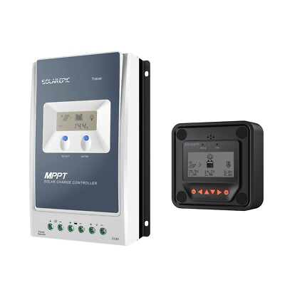 Epever Mppt Solar Charge Controller 40a 30a Battery Panel Solar Regulator 12 24v Ebay