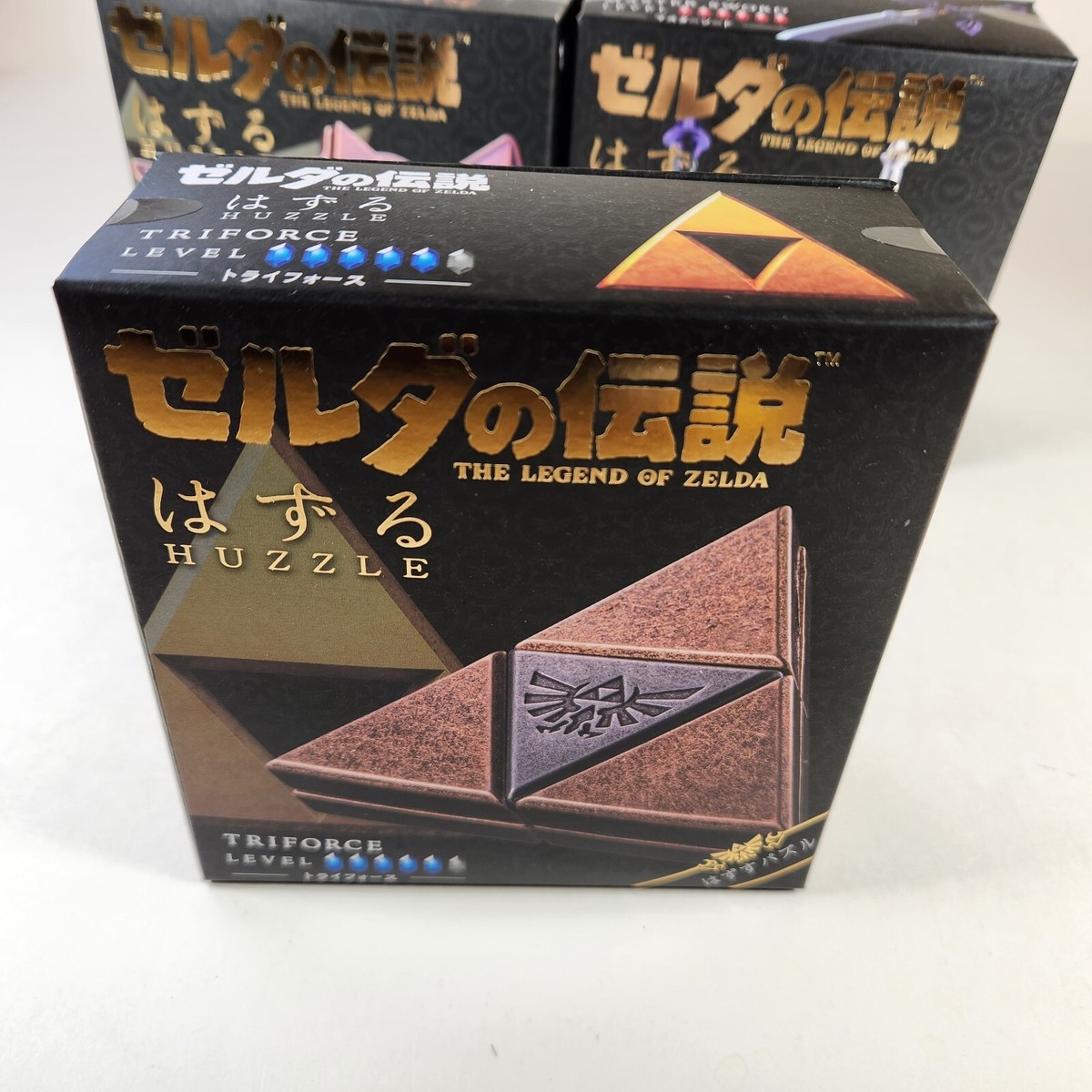 Hanayama ZELDA Master Sword Triforce Hyrule Crest Huzzle 3 Puzzle