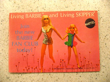 Vtg 1970 Mattel Living BARBIE and Living SKIPPER Mattel Booklet Catalog