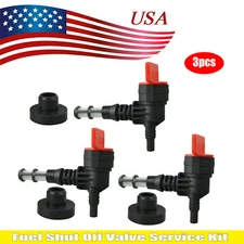 3Pack Fuel Shut Off Valve Service Grommet Bushing for Plastic Gas Tank Generator