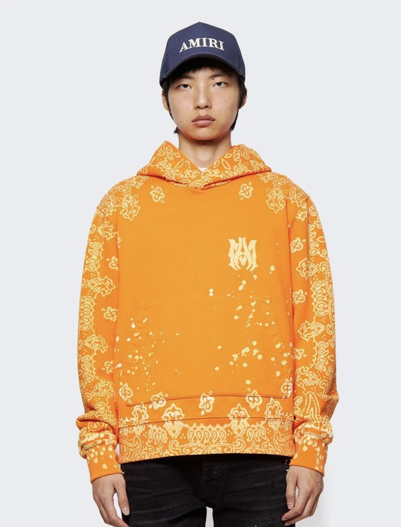 Amiri cheap bandana hoodie