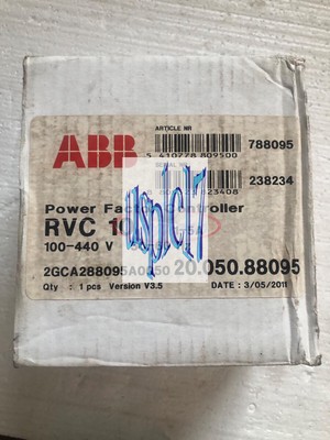 ONE ABB Power Factor Controller RVC-10 RVC10-1/5A NEW