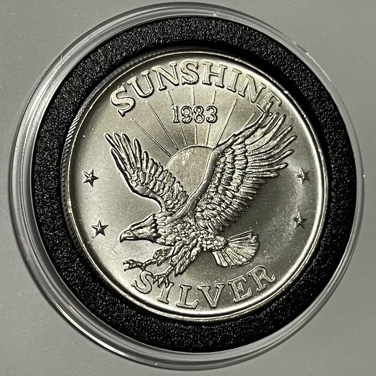 1983 Sunshine American Eagle Collect Rare Coin 1 Troy Oz .999 Fine