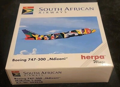 ヘルパ helpa 1：500 SOUTH AFRICAN AIRWAYS Boeing 747-300