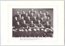1925 Colgate University SALMAGUNDI Original Page Football Team Group Photo