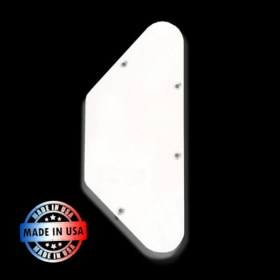 White Control Cavity Cover Back Plate for 2017 to Current Epiphone