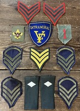Vintage Lot Of Patches - WW2, Vietnam, Boy Scouts, & More