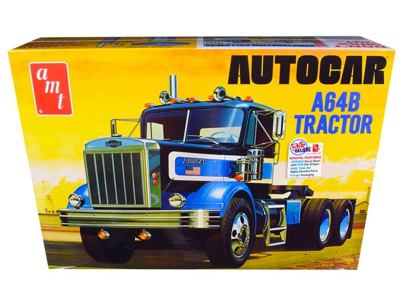 AMT Skill 3 Model Kit Autocar A64B Tractor 1/25 Scale Model