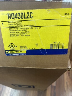 Square d NQ430L2C New Opened Box