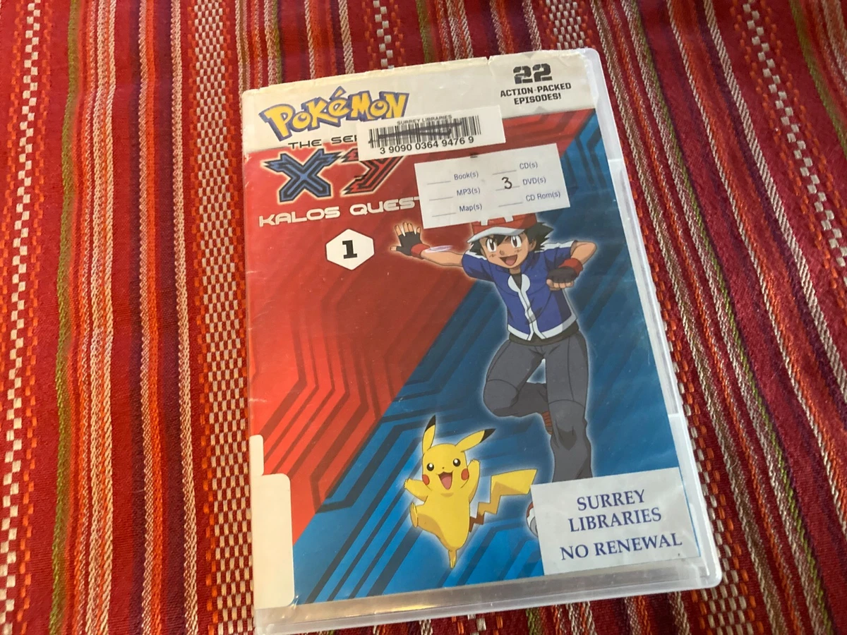 Pokemon the Series: XY Set 1 (DVD)