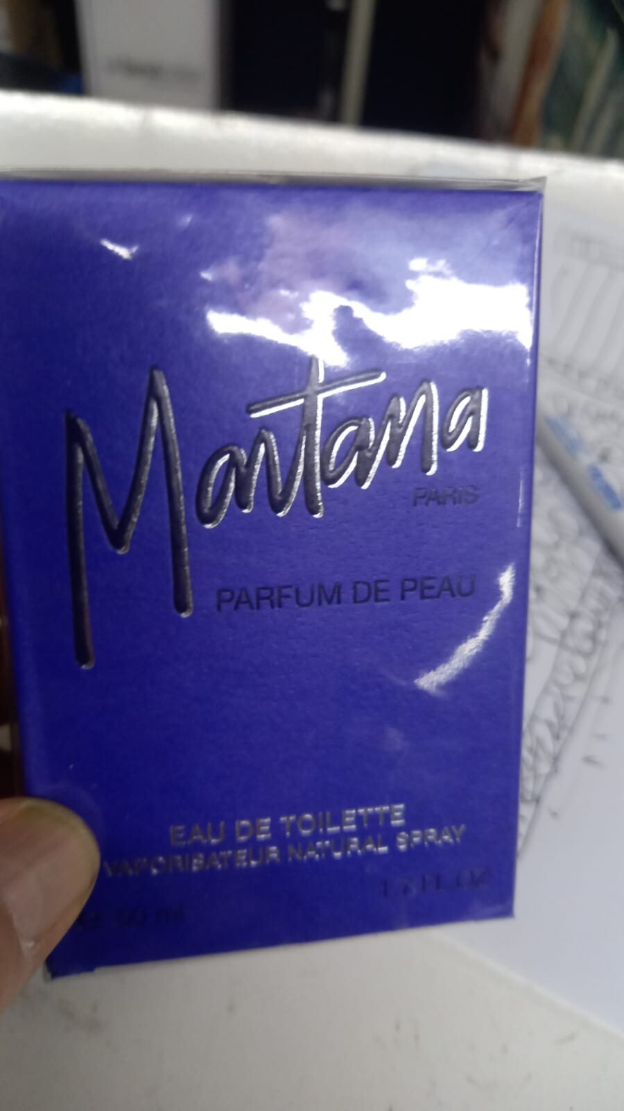 Montana  De Peau  by Claude Montana 50 ML Spray edt Vintage nuovo raro originale