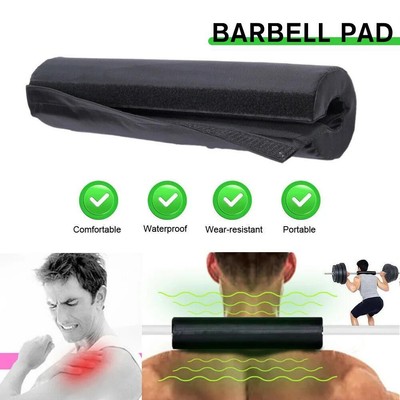 Barbell Pad Squat Bar Supports For Gym Weight Lifting V Shoulder Protect S4 H9U6