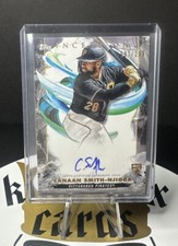 2023 Topps Inception Canaan Smith-Njigba Rookies & Emerging Stars Auto RC #d/299