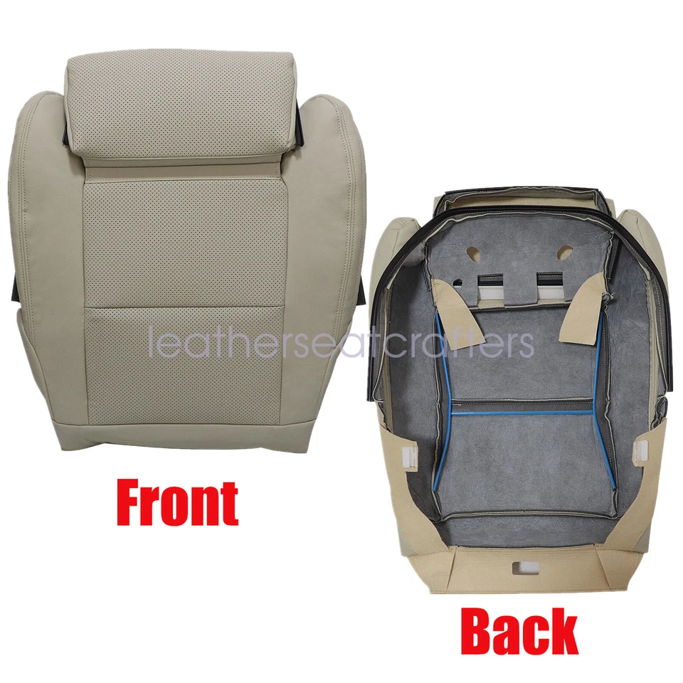 Cubierta inferior de asiento de cuero tostado para Mercedes Benz CLA250 C117 2016 A 2020 Foto 4 de 4