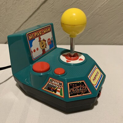 Pac-Man Namco TV Game 2004 5-in-1 Plug Play Joystick