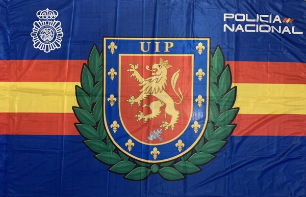 BANDERA UIP ANTIDISTURBIOS